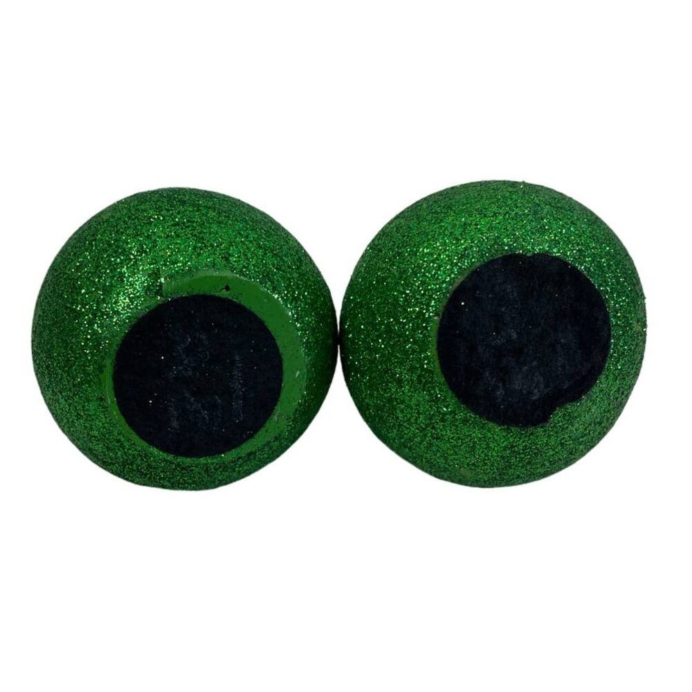 Green Christmas Ball Ornamental Home Decor Glitter Place Holders Recipe Pictures - Picture 3 of 7